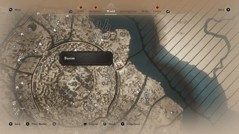 AC Mirage Enigma Location A Holy Hoard