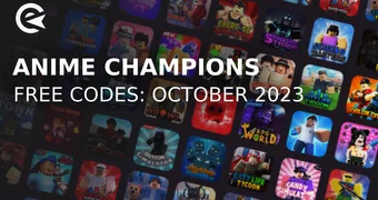 Anime champions simulator codes october 2023