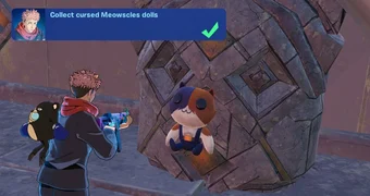 Fortnite collect cursed meowscles dolls