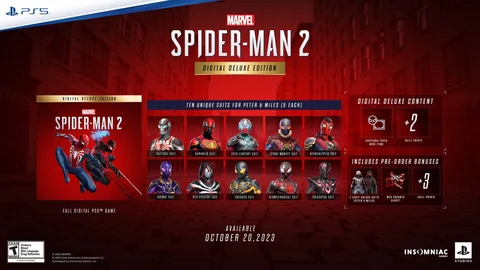 Marvels Spider Man 2 Digital Deluxe Edition