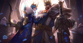 Queen Ashe and King Tryndamere Wild Rift