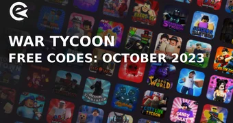 War tycoon codes october 2023